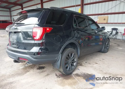 2018 Ford Explorer Xlt z USA, uszkodzony, nr VIN 1FM5K8D83JGA74998